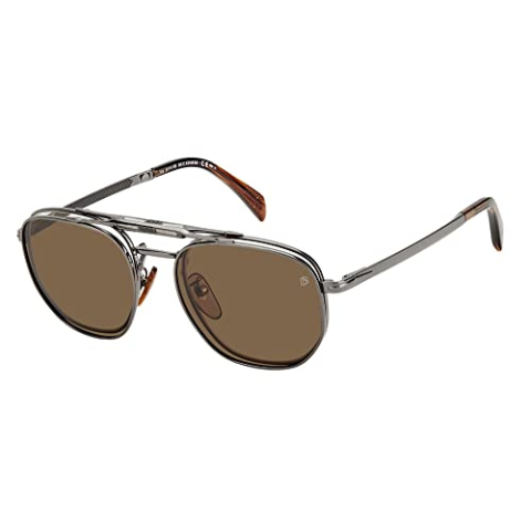 DAVID BECKHAM DB 1082/G/CS bril, Dark Ruthenium, 52 voor heren, dark ruhenium