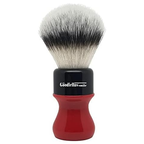 The Goodfellas Smile Scheerkwast, synthetisch, rood, 26 mm