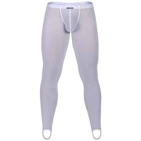 MANSTORE - M101 Strapped Leggings/Longpants - Kleur wit - Gr. XL