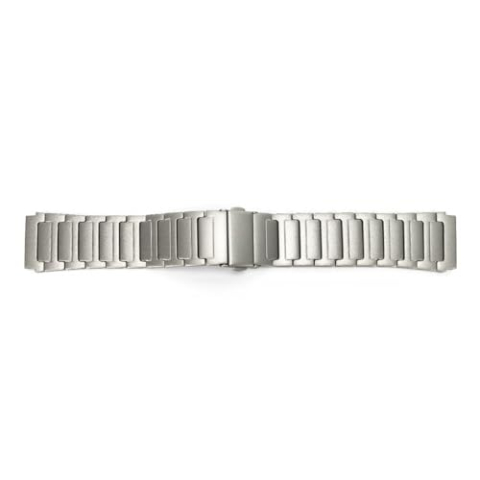 INF Armband voor universele horlogeband titaniumgrijs 22 mm - Premium kwaliteit