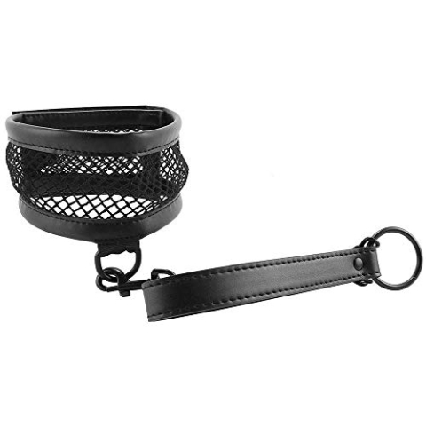 S & M - visnet kraag en riem