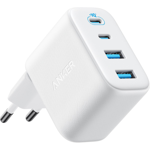 Anker Zolo Charger 50W 4-Port 2x USB-C 2x USB-A Oplader