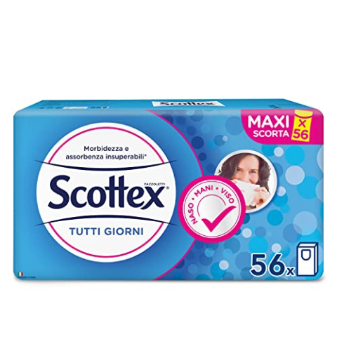 Scottex Zakdoeken voor elke dag, 56 verpakkingen