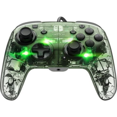 PDP Gaming AfterGlow Bedrade Deluxe Controller - Nintendo Switch - Groen