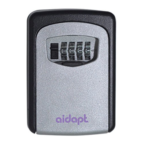Aidapt VM844B weerbestendige sleutelsafe voor wandmontage
