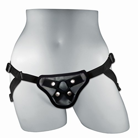 Sportsheets - Instap-strap-on, zwart, 1 stuk