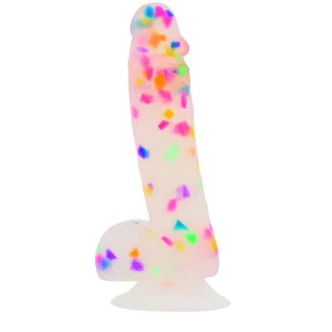 Addiction - Party Marty Confetti Dildo - 19 cm
