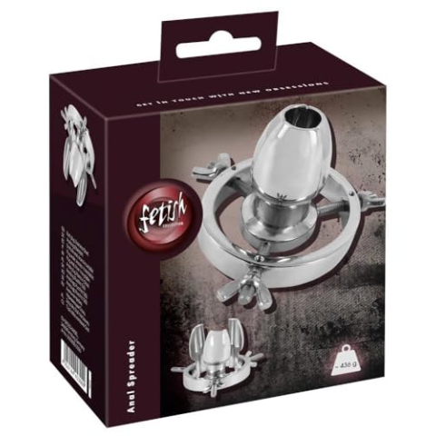Fetish Collection Anale spreider Zilver 6,4 cm