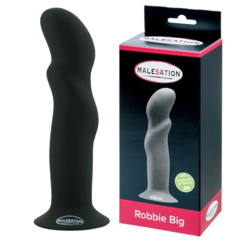 MALESATION Robbie Dildo groot in zwart