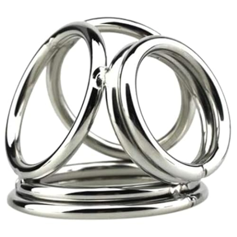 Bondage Masters Bondage Masters Quad Cock Ring Sex Toy CBT Bondage Ring