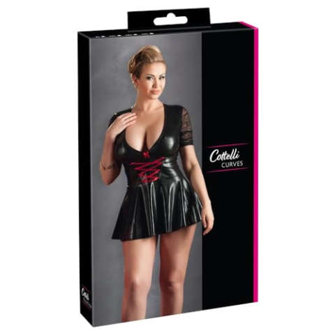 Cottelli Curves Jurk voor dames Black XXL