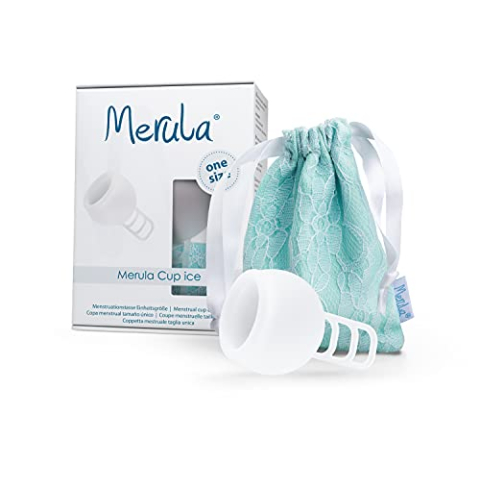 Merula Menstruatie Cup Ice Kleurloos