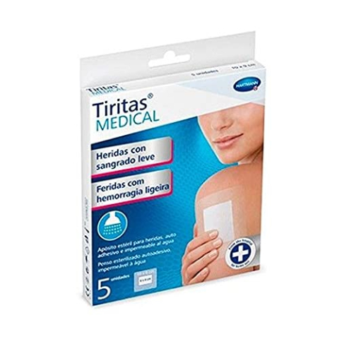 Medische strepen, bloedpatroon, 9 x 15 cm, 5 stuks