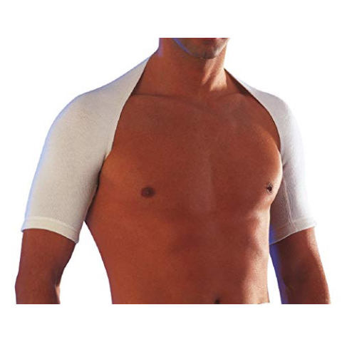 Bekleding van polyester en wol. Taglia 4 Wit