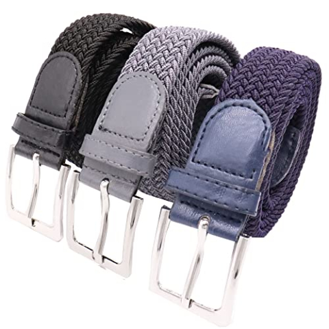 Safekeepers Stretchriem dames - elastische riem 30 mm - 3 stuks riem, M