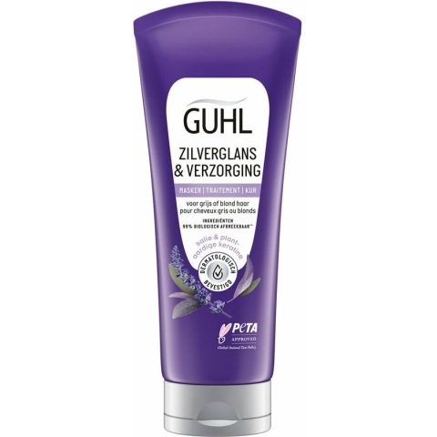 Guhl Zilverglans & Verzorging Anti-Geel Haarmasker 200 ml