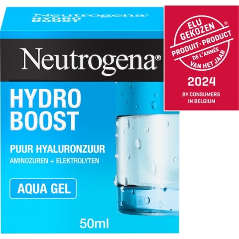 Neutrogena Hydro Boost Aqua Gel - vochtinbrengende gel - normale en gemengde huid - olievrij - 50 ml