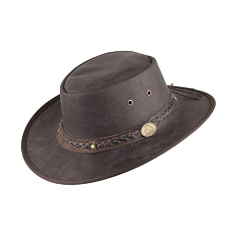 SCIPPIS Heren 'Springbrook' cowboy-hoed, bruin, XXL (62-63 cm)