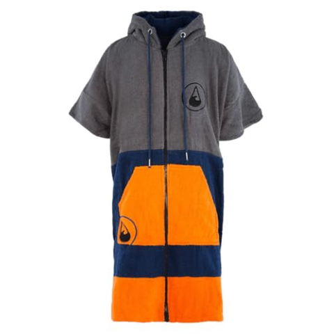 Wave Hawaii - Comfortabele poncho 'Shany' van 100% katoen, Shany, L