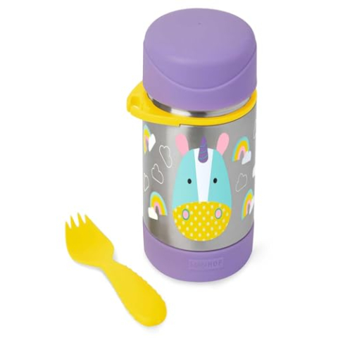 SkipHop Zoo Insulated Food Jar, Eureka Unicorn