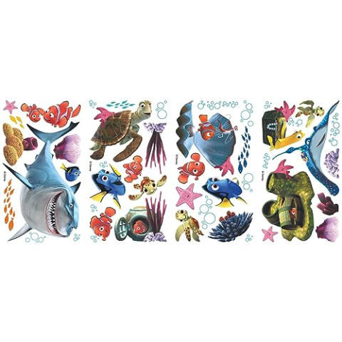 Room Mates 54565 Muurstickers "Disney Findet Nemo", meerkleurig