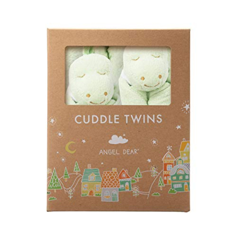 Angel Beste Knuffel Twins Blankie, Dino door Angel Dear