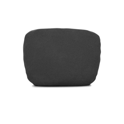 Auto hoofdsteun lendensteun suède neksteun stoel rustkussen auto accessoires Autohoofdsteun(Black HR)