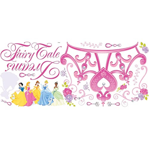 RoomMates Disney Princess Crown muurstickers