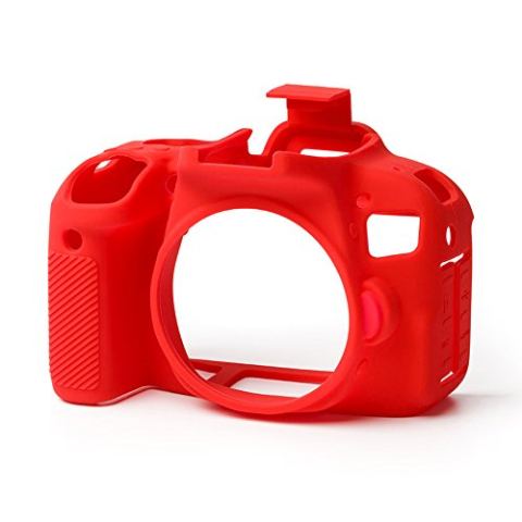 canon easyCover hoesje voor canon 800d rood