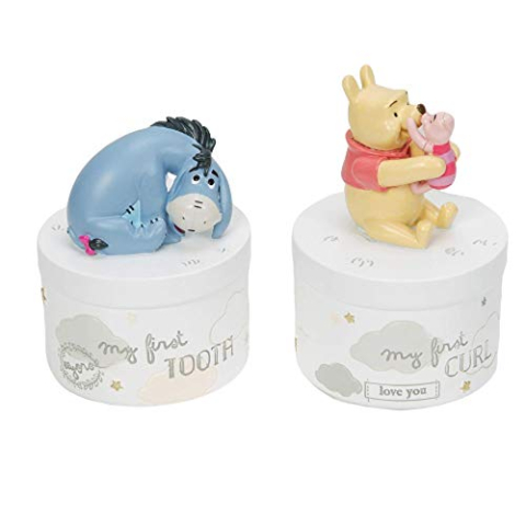 Disney Magische Tand & Krul Keepsake Potten - Winnie De Poeh & Eeyore