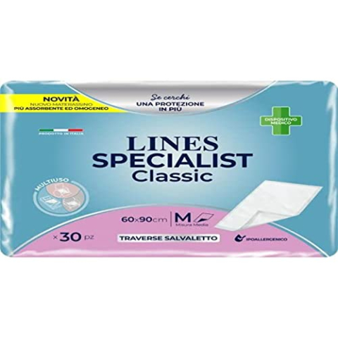 Lines Specialist 30-delige set van 60 x 90 cm, meerkleurig