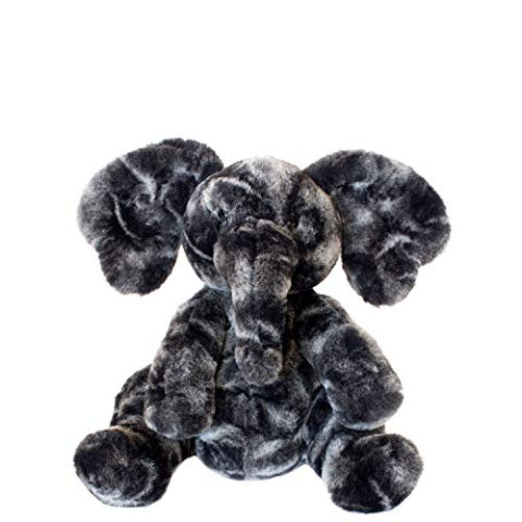 Manhattan Toy Luxe Liam knuffeldier olifant pluche babyspeelgoed, 22,86 cm