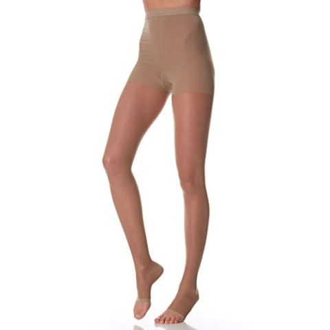 Scudotex panty Open, natuur, 140 denari, maat 1