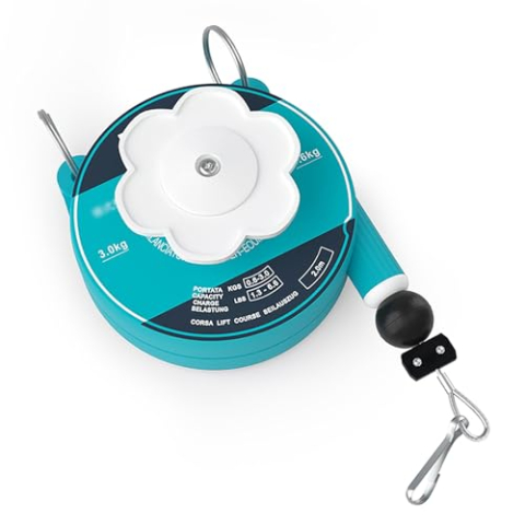Veerbalancer, Veerbalancer, 1-3 kg, intrekbare kabel van 2 m