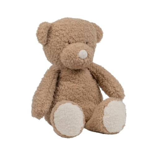 Nattou Beer met nachtlampje, pluche, polyester, 19 cm, Sleepy, bruin