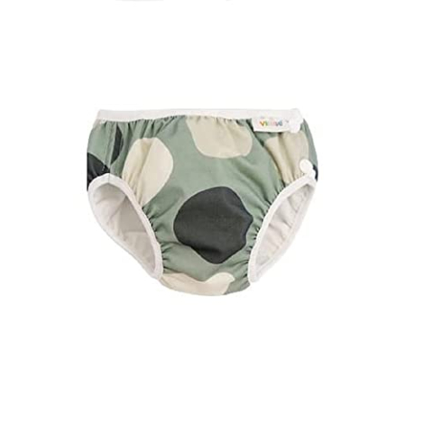 Zwembroek van het merk Imse Vimse, model: Zwembroek met groene vormen