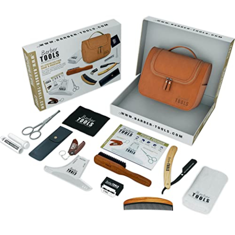 Kit/Set/verzorgingsset voor baard en scheerbeurt. ✮ BARBER TOOLS ✮