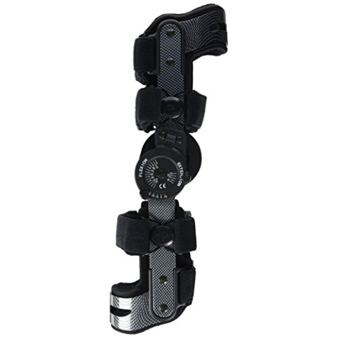 Patterson kniebandage, stijf, met scharnieren, Carboflex, links S