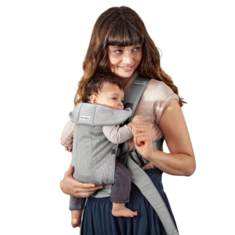 BABYBJÖRN Draagzak Mini, 3D Mesh, Grijs