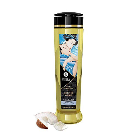 Shunga Adorable Erotische massageolie Transparent 240 ml