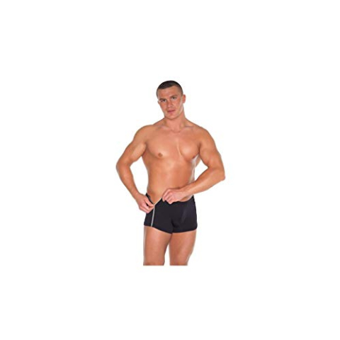Amorable By Rimba Boxershort met 2 ritsen voor heren Zwart One Size