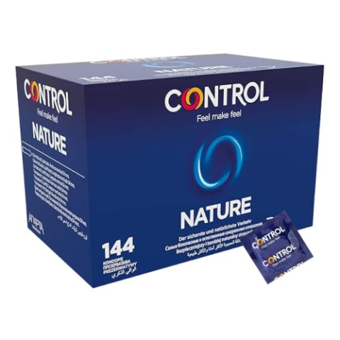 CONTROL NATURE elastische natuurlijke latex condooms - 144 stuks