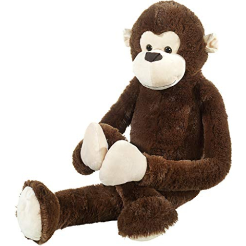 Heunec 331471 Misanimo aap Ssturend 100 cm, bruin