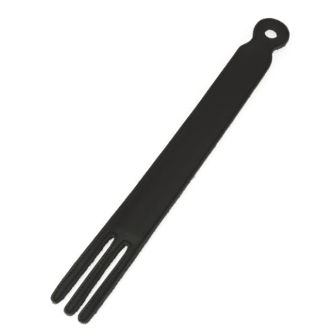 Rimba Zweep met metalen kern Zwart 40 cm
