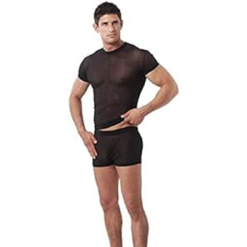Rimba Amorable Transparante boxershorts, zwart