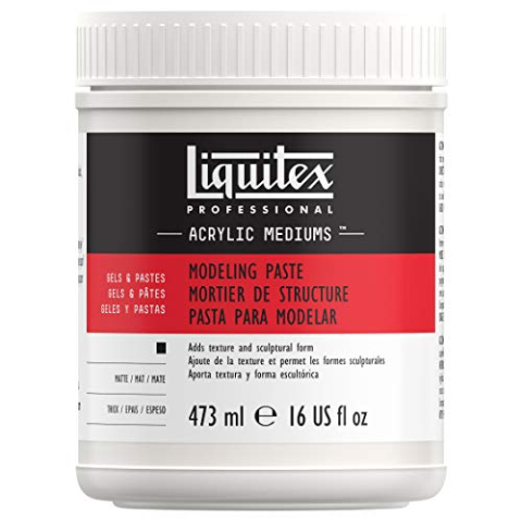 Liquitex 5516Professional Modellierpaste für Acrylfarben für größere Strukturen, Skulpturen oder Basisreliefs - 473 ml