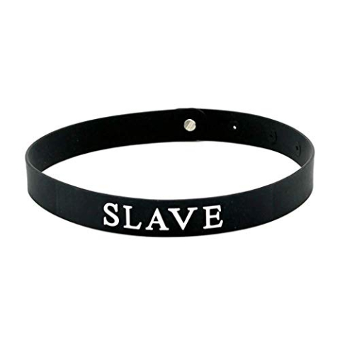 Rimba Latex Play (Slave) Kraag Zwart One Size