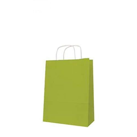 agipa 101848 papieren draagtas - van kraftpapier medium, lindgrn