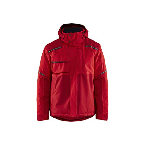 Blaklader 488119875658XL winterjas, rood/donkerrood, maat XL