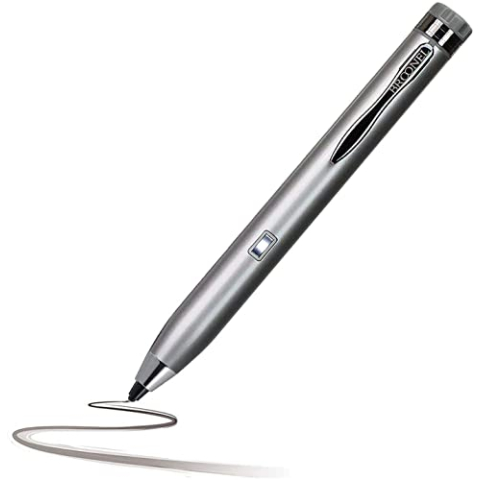 Broonel Grijs Digitale Actieve Stylus - Compatibel Met De TECLAST P40HD Tablet 10.1 Inch